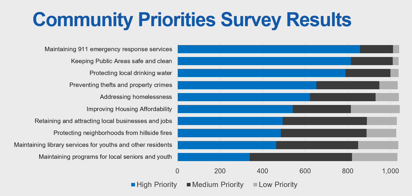 Community Priorities Survey Results