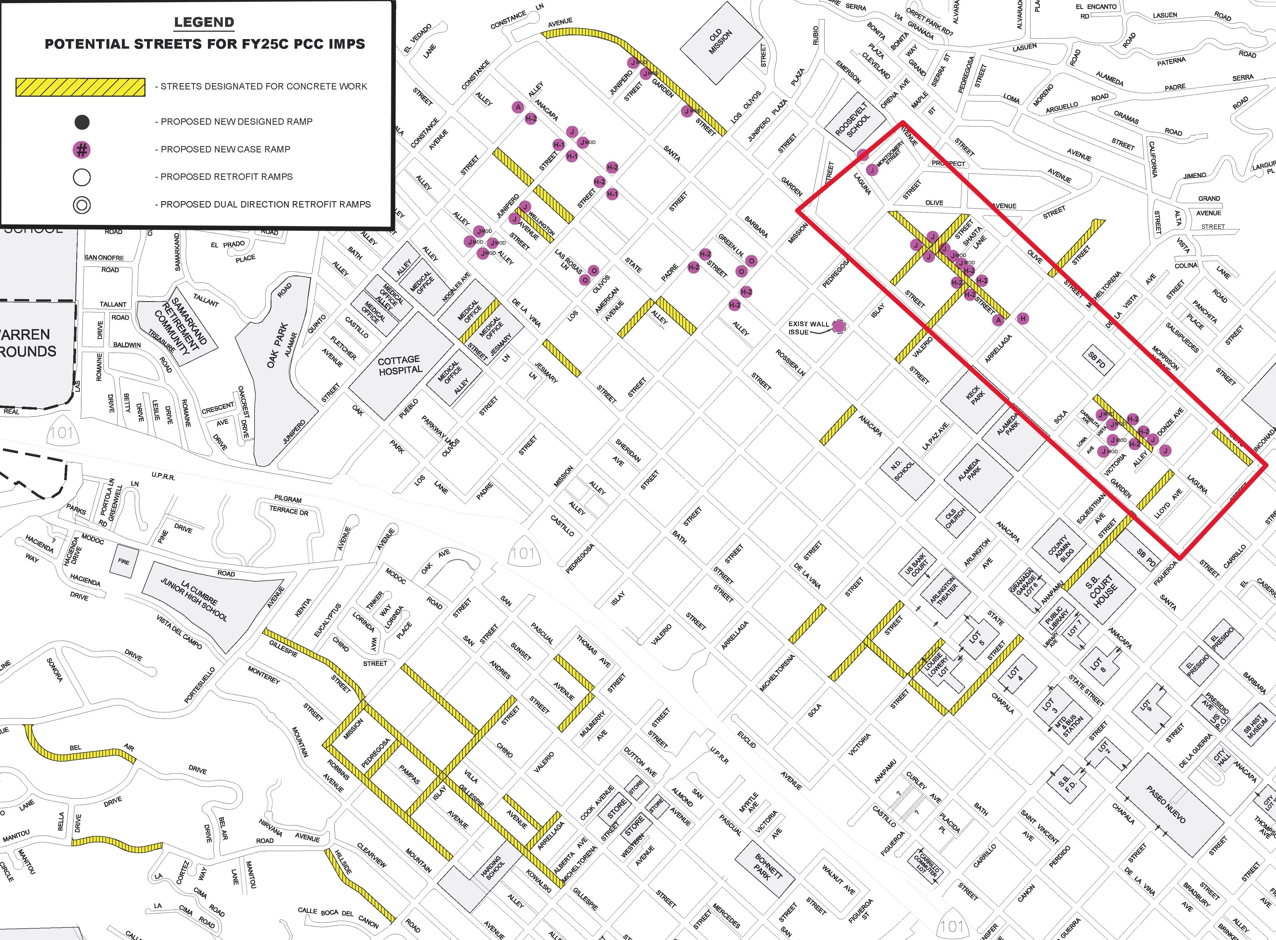 Laguna Street Construction