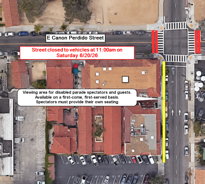 Solstic Parade Disabled Viewing Area 2026