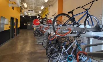 Bicycle Parking at Granada Garage