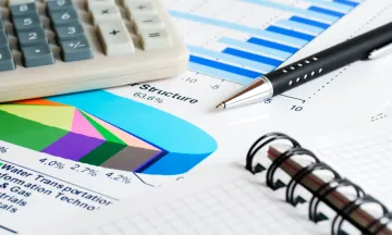 Calculator and Notebook