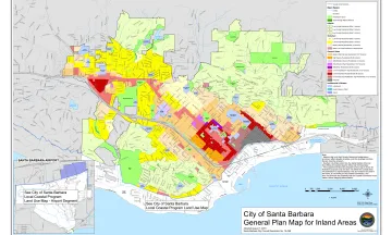 General Plan Map for the Inland Areas