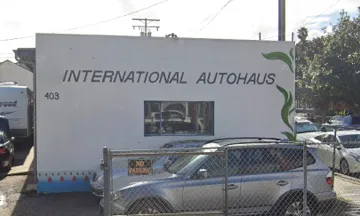 Exterior of International Autohaus building