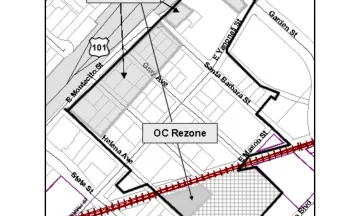 O-C Rezone Map