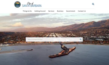 image of SantaBarbaraCAgov Home page