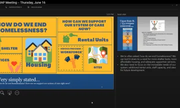 Upper State RAP Meeting screenshot