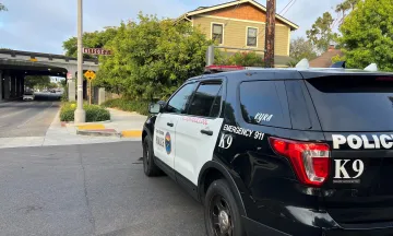 Police Vehicle During Search Warrant