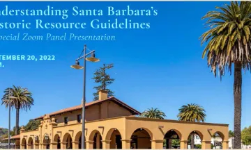 Santa Barbara Trust for Historic Preservation Zoom invite 