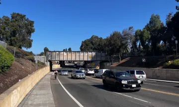 Castillo Undercrossing from afar. 