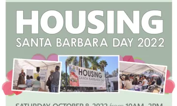 Flyer for Housing Santa Barbara Day 2022