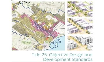 Map for the Objective Design and Development Standards