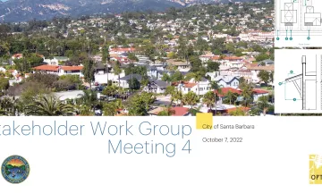 Santa Barbara Design Standards Work Group Meeting 4 Presentation Cover