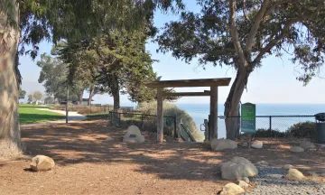 Torii gate at Shoreline Park