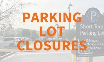 SBA Parking Lot Closures