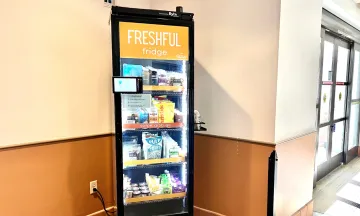 Freshful Fridge inside the SBA terminal