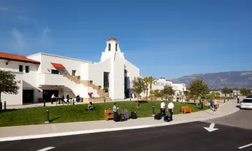 View of the South Side of the SBA Terminal