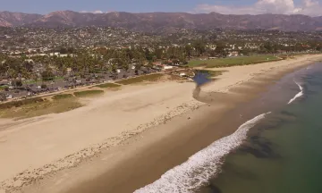 Aerial of East Beach