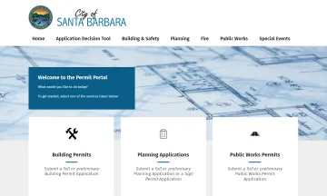 New Online Permit Portal Interface