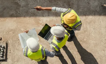 PIcture of Team engineer building inspection