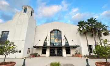 Front entrance of the SBA Terminal
