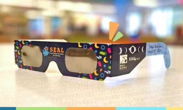 pair of eclipse glasses