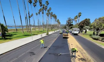 Paving Area Map - Shoreline Drive