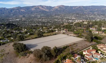 Vic Trace aerial showing an above ground reservoir.