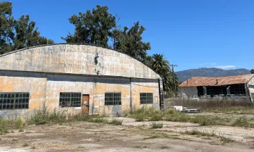 Picture of General Western Aero Hangars taken in 2024.