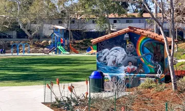 picture of city park and playground