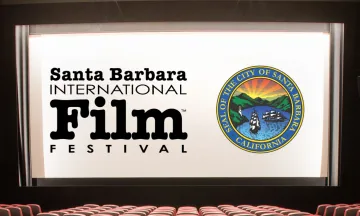 Movie Theatre Screen with Santa Barbara International Film Festival logo and City of Santa Barbara Seal.png