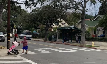 Existing condition of the San Andres and Anapamu Streets Intersection