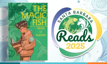 Magic Fish Book Cover and SBReads Logo