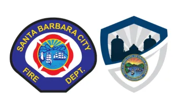 police and fire badges