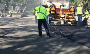 Paving Notice - Fellowship Road