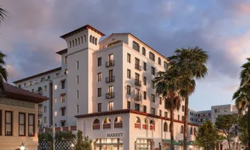 Paseo Nuevo Redevelopment Rendering as it is Viewed from State and Ortega