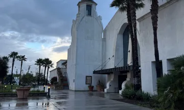 A rainy day at the sba terminal