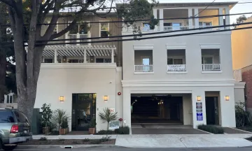 Street view of a multi-family residential building in Santa Barbara