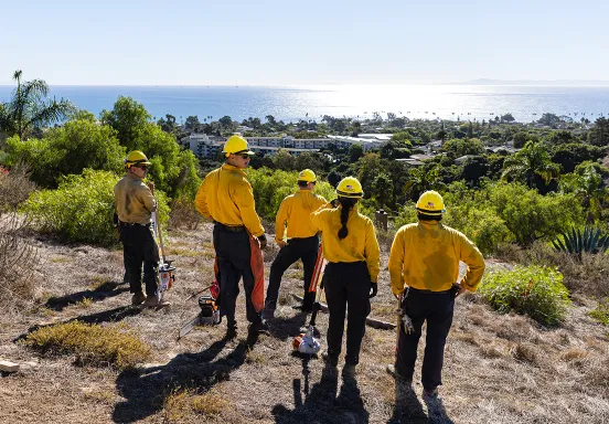 Picture of Vegetation Management team at Honda Valley