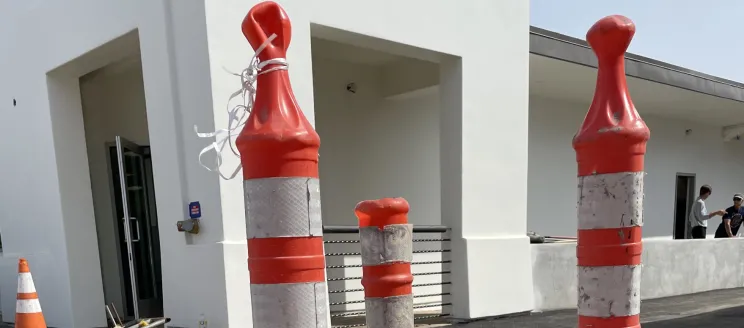 Construction Bollards