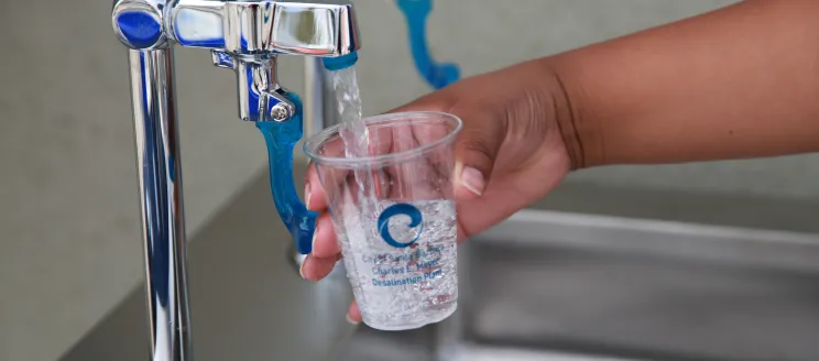 Public Works - Glass of Water from faucet
