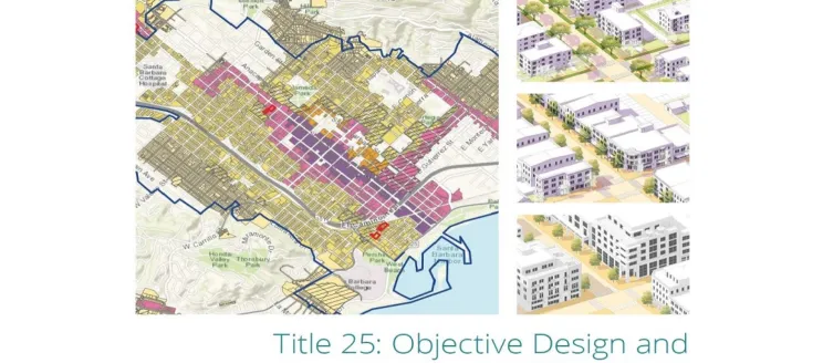 Map for the Objective Design and Development Standards