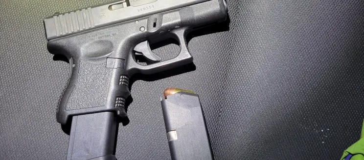 Photo of handgun