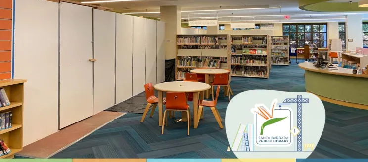 A view of the children's library room