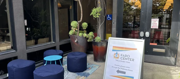 Faro Center Front Entrance