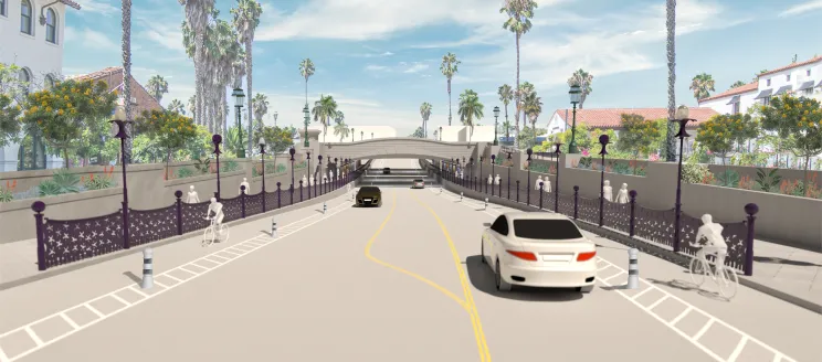 Illustration of State Street Undercrossing Project