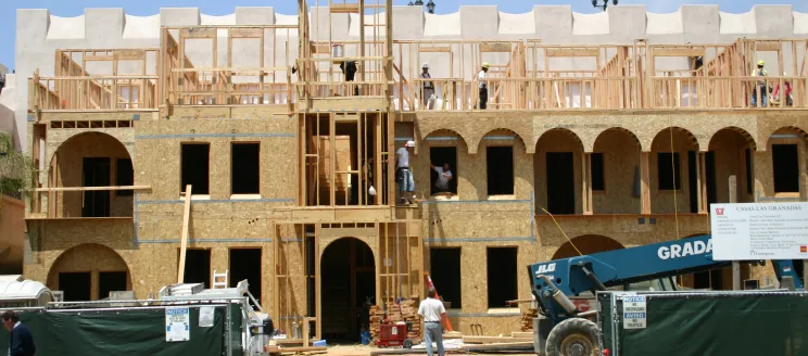 picture of construction of Casas Las Granadas