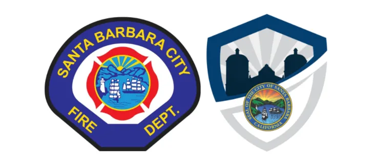 police and fire badges