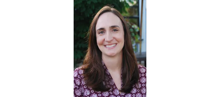 Allison Debusk smiling.