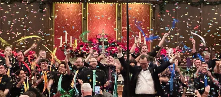 A Midwinter Night's Dream performed by the Santa Barbara Gay Men's Chorus, an Organizational Development grantee