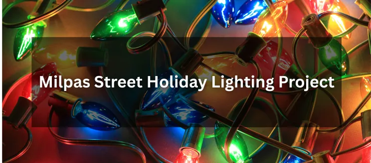 Milpas Street Holiday Lighting Project